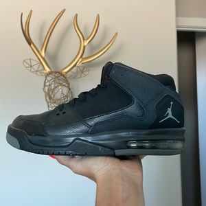 Black Air Jordan Flight size 5.5Y